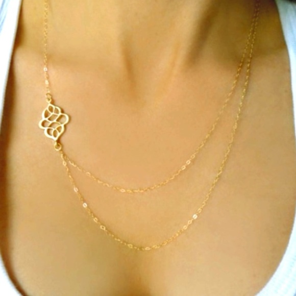 Jewelry - Side Charm Necklace